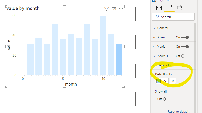 Custom colour when column highlighted - Microsoft Fabric Community