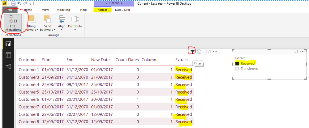 Click on your filter and go to FORMAT tab in your power bi desktop