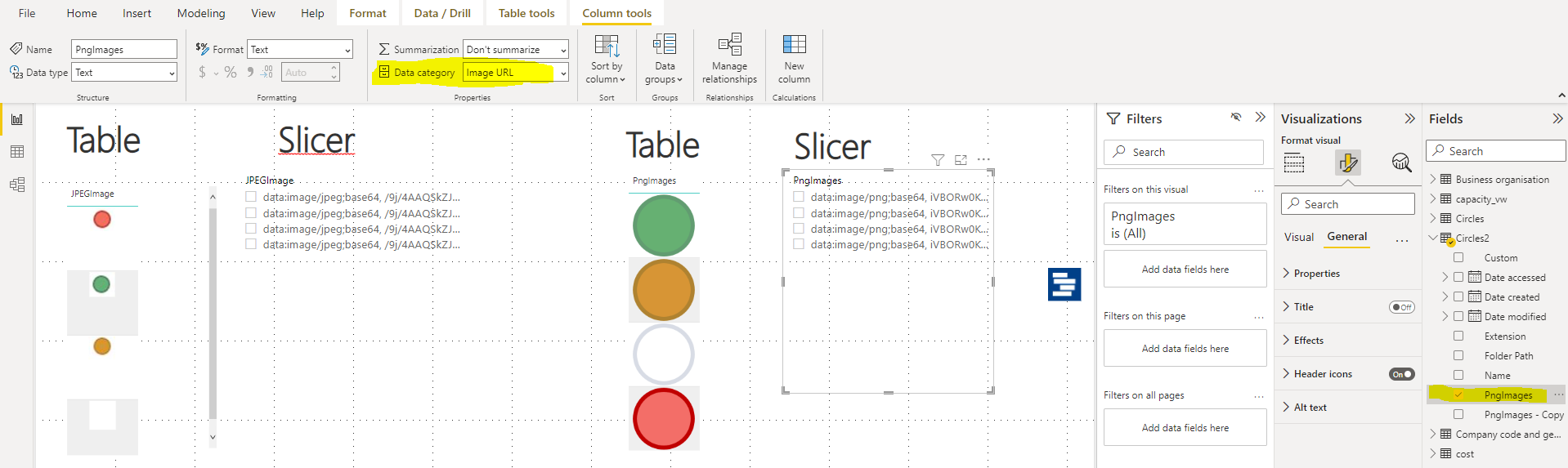 Image URL issue - not working at slicers - Microsoft Fabric Community