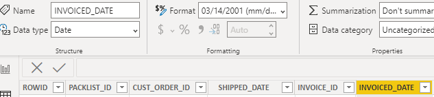 Date column not modeling correctly - Microsoft Fabric Community
