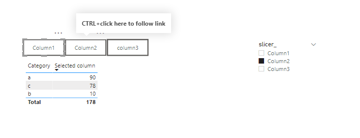Solved: Use slicer to switch Columns in Matrix - Microsoft Fabric Community