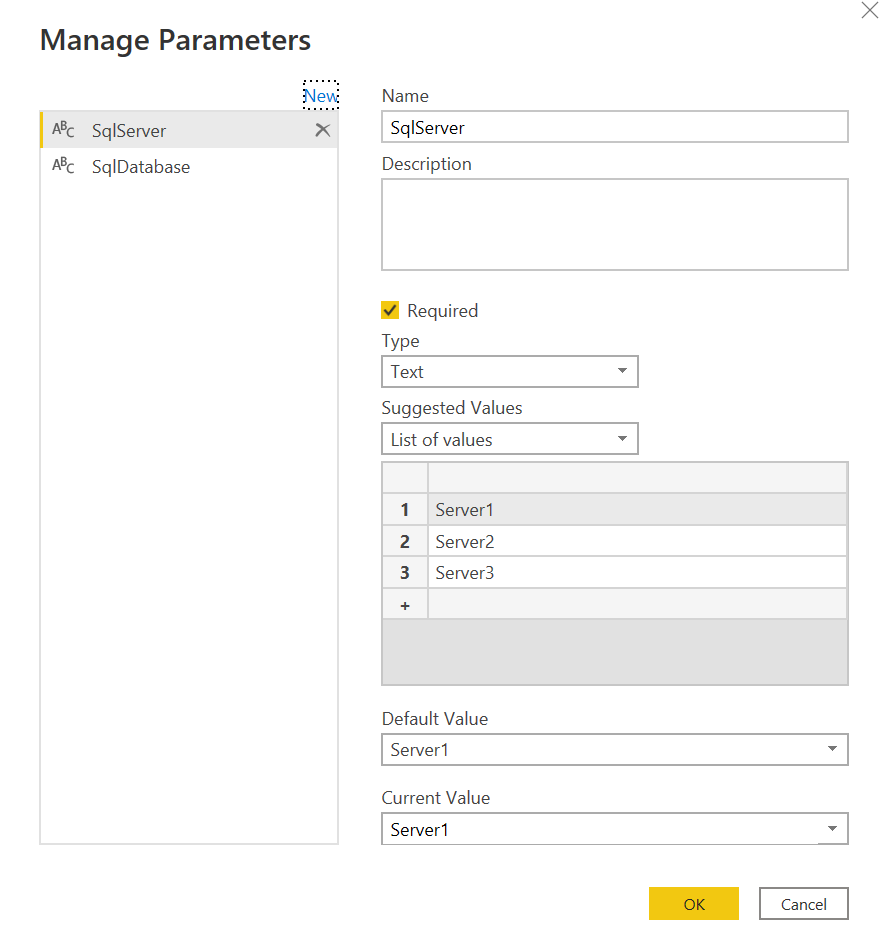 Dynamic connection string based on list - Microsoft Fabric Community