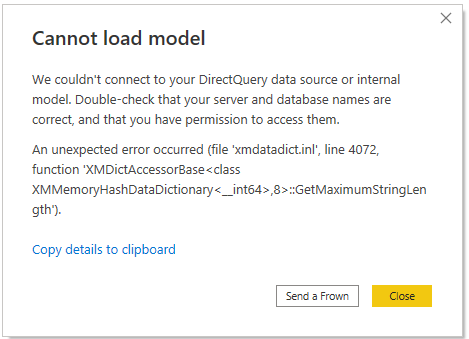 Solved: Issue after upgrading to April 22 - Microsoft Fabric Community