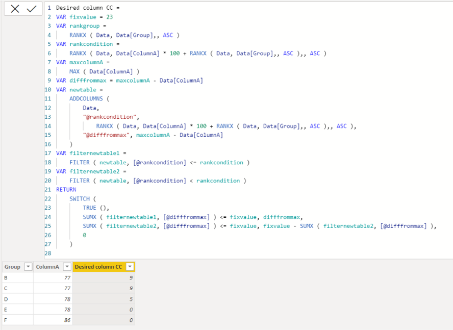 Solved: DAX for Looping - Microsoft Fabric Community