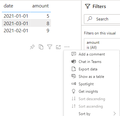Bug when exporting from visual - Microsoft Fabric Community