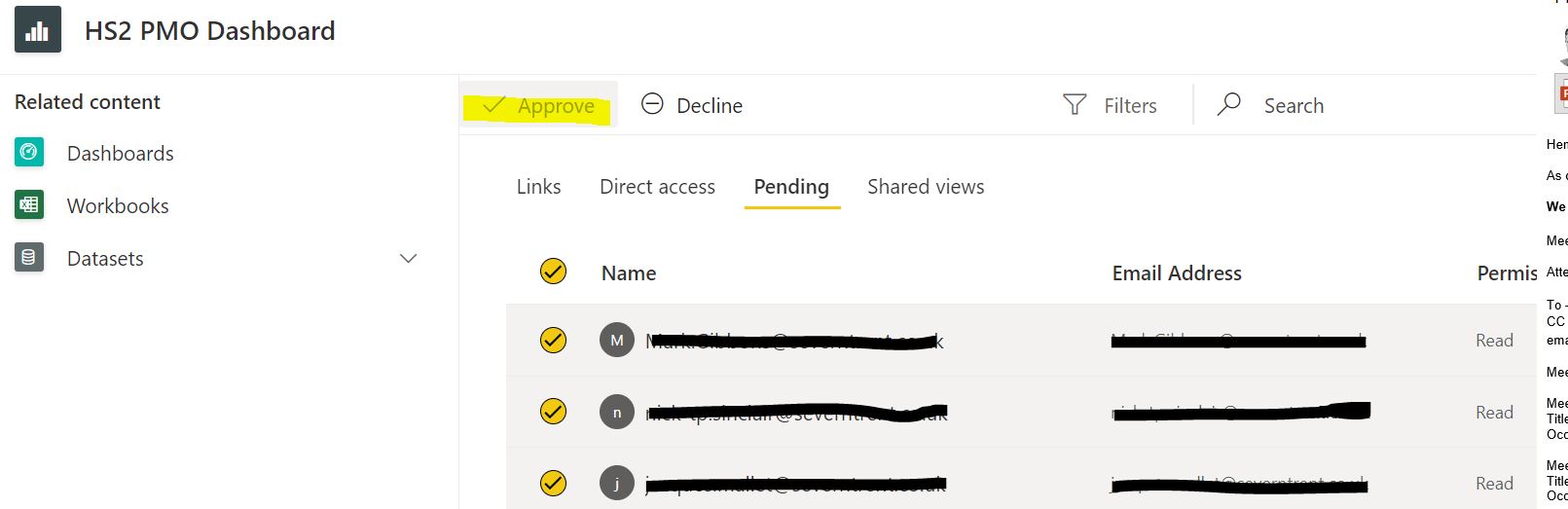 Approve button is disabled for giving the access t... - Microsoft ...