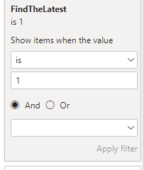 Solved: Show latest value in table - Microsoft Fabric Community