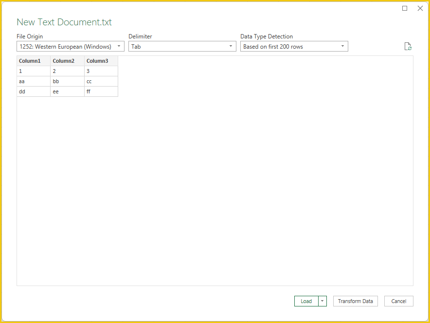 Get data from text or CSV - Microsoft Fabric Community