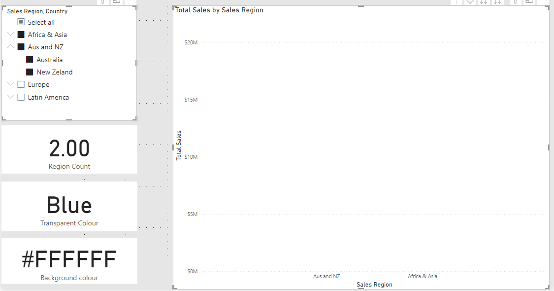 Change visual based on slicer selection or measure... - Microsoft ...