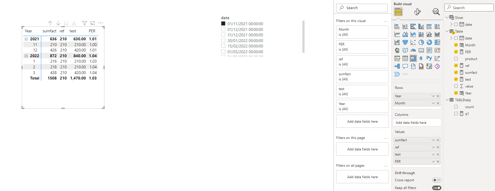 Solved: compare values between two date - Microsoft Fabric Community