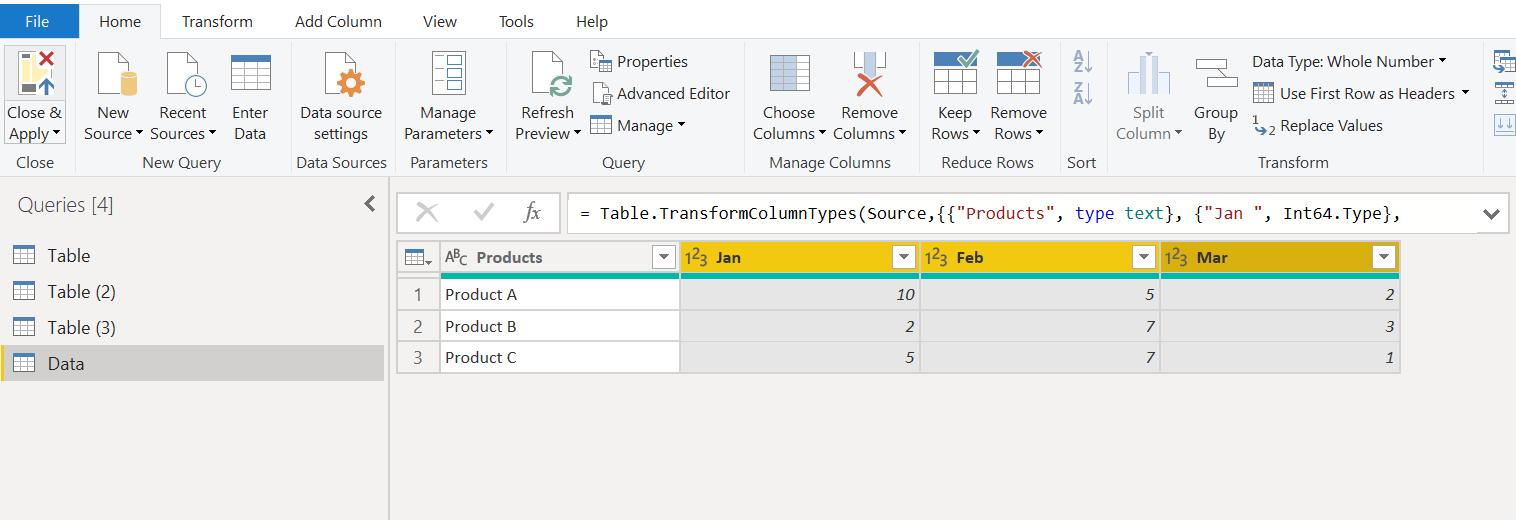 Solved: Month name in Column - Microsoft Fabric Community