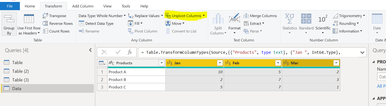 Solved: Month name in Column - Microsoft Fabric Community