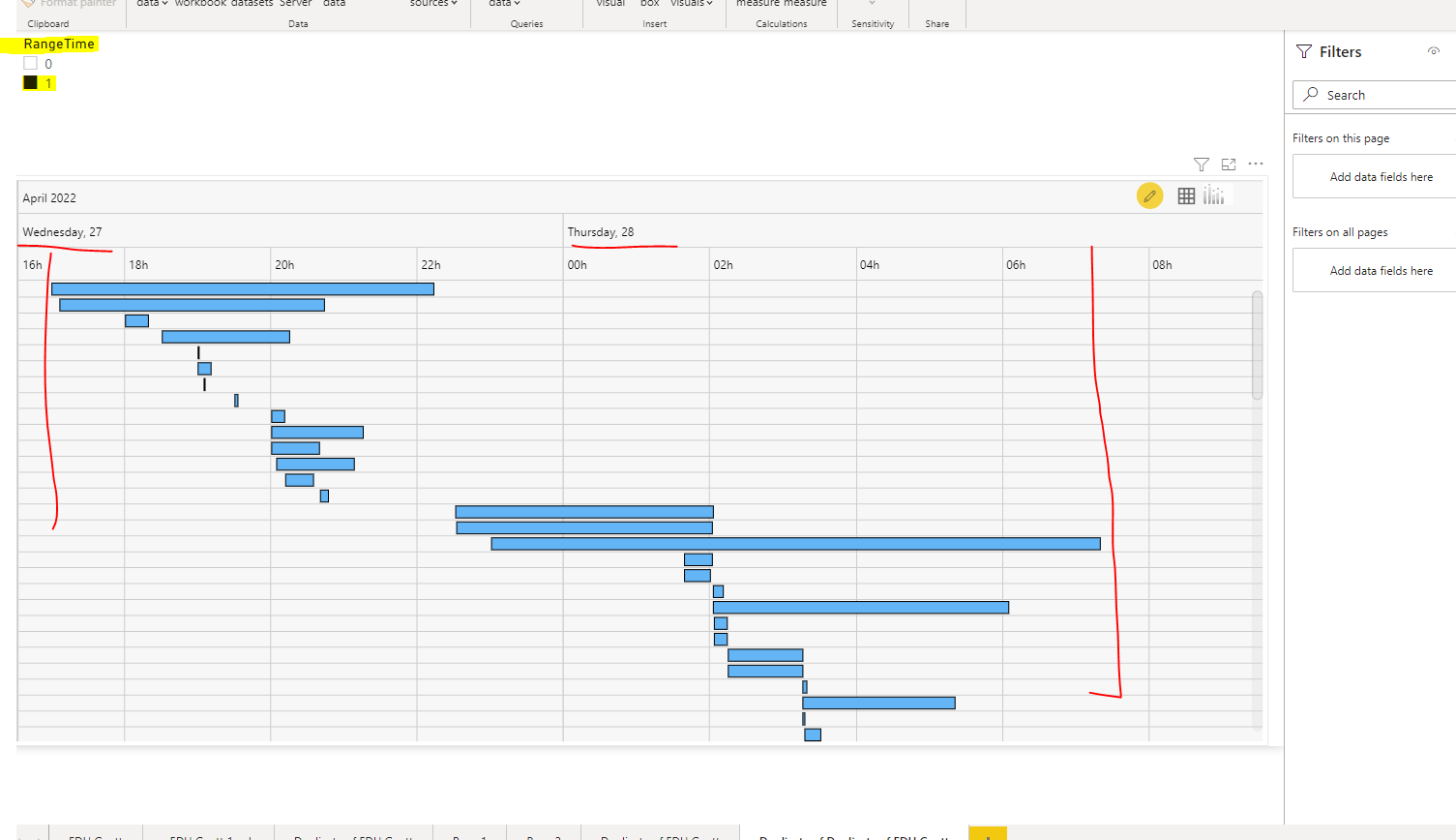 Solved: Slicer: Time range filter from 5pm yesterday until ...