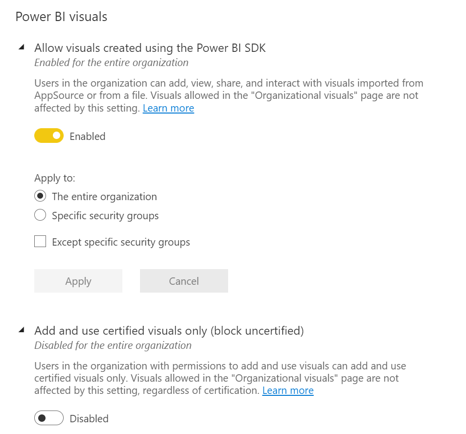 Add button for adding visuals is greyed out. - Microsoft Fabric Community