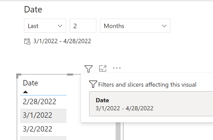 Relative Date Filtering Incorrectly - Microsoft Fabric Community