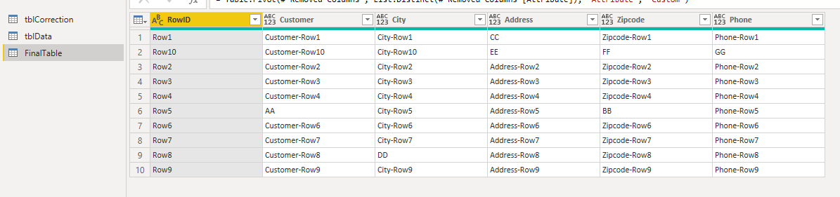 Solved: Modifing data based on a correction table - Microsoft Fabric ...