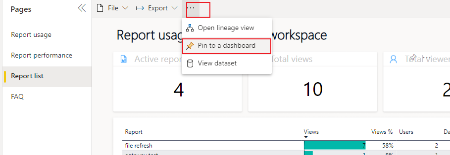How to add admin portal usage metrics to a persona... - Microsoft ...