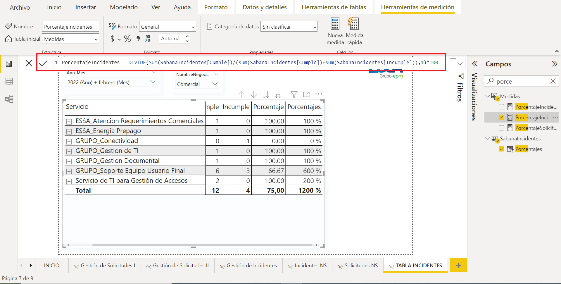 Problem with Calculated Column - Microsoft Fabric Community