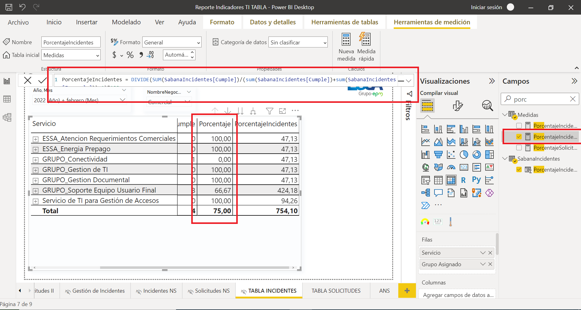 Problem with Calculated Column - Microsoft Fabric Community
