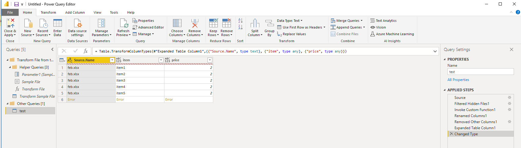 Solved: Get from Folder - Microsoft Fabric Community