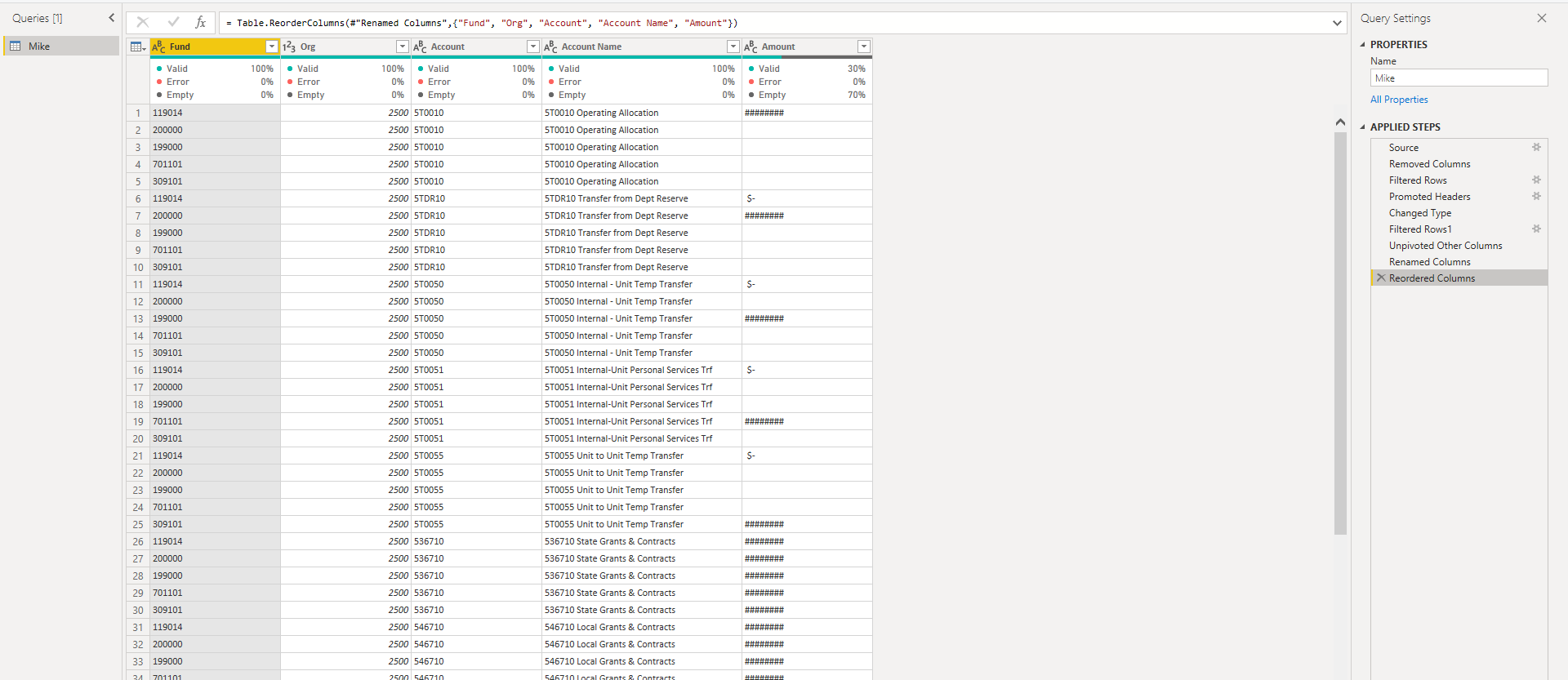 Solved: Add/Append column header (title) to new row - Microsoft Fabric ...