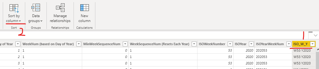 Solved: Sort by week number in order according to year - Microsoft ...