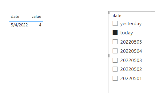 Solved: Date Filter with daily update - Microsoft Fabric Community