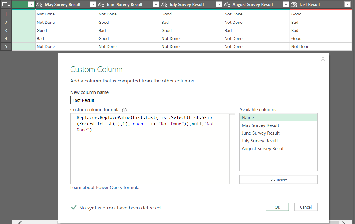 Solved: Help with advance IF function - Microsoft Fabric Community
