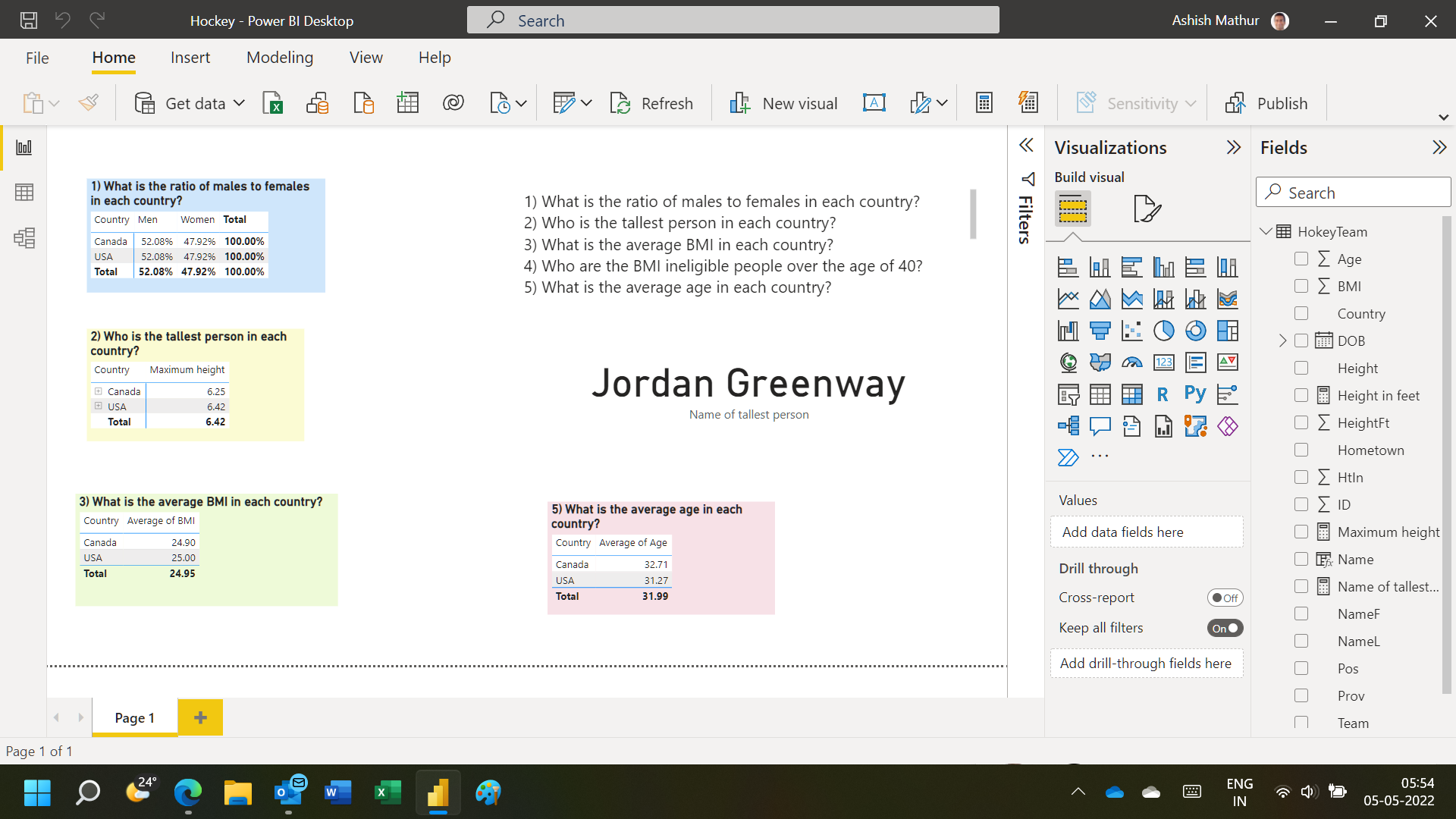 help with answering some data analysis questions - Microsoft Fabric ...