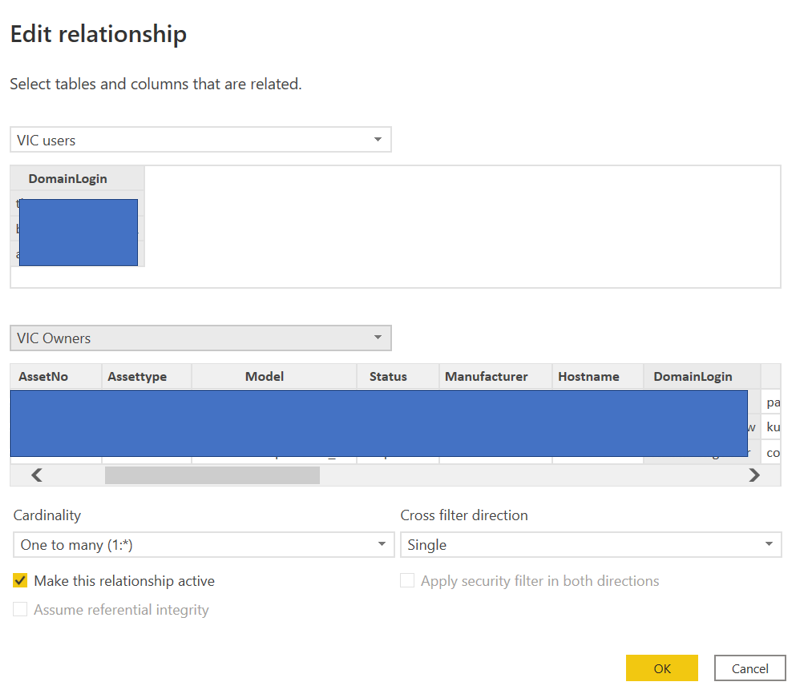 Tables relationship direction keeps switching - Microsoft Fabric Community