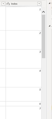 index column in both tables have the same datatype, generated from PBI's index column generator.