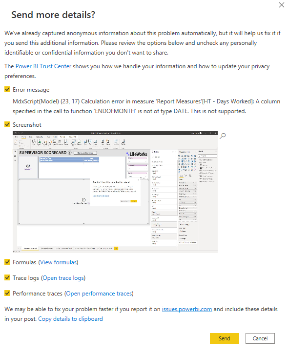 Solved: Help with model fix - Microsoft Fabric Community