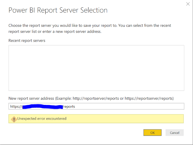 Power BI Desktop Error for Internet Facing Users - Microsoft Fabric ...