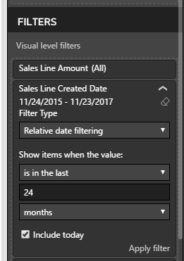 Visual Level Relative Date Filter Disappearing Fro... - Microsoft ...