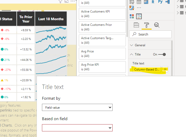 Solved: KPI Matrix - KPI Status - Change Title - Microsoft Fabric Community
