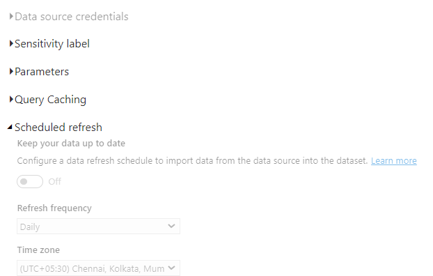 Solved: How to enable scheduled refresh for sharepoint fil ...