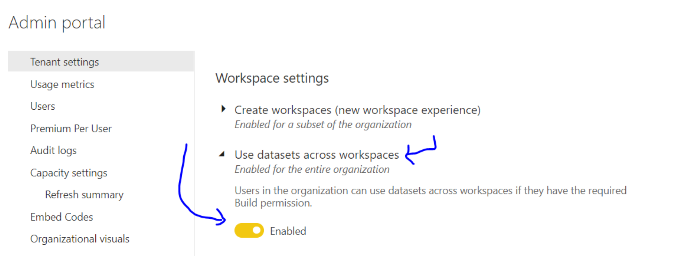 Solved: Cannot share to another workspace! - Microsoft Fabric Community