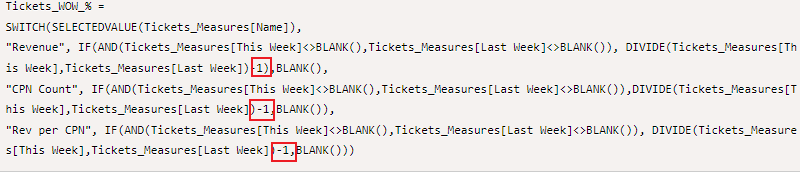 DAX help: switch selectedvalue not working - Microsoft Fabric Community