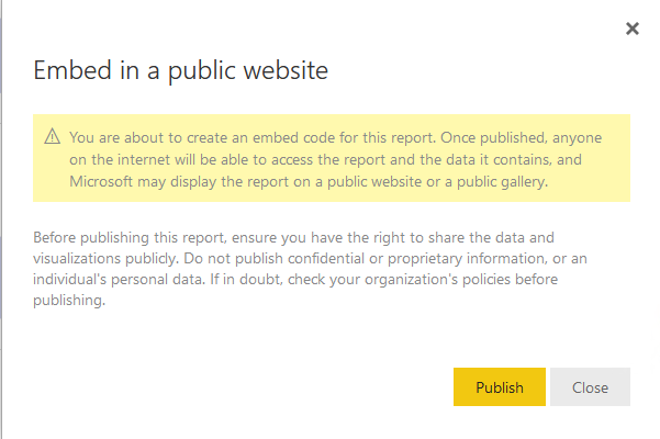 Cannot create embed code / public website - Microsoft Fabric Community