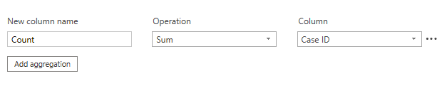 Solved: group by count distinct is grayed out - Microsoft Fabric Community