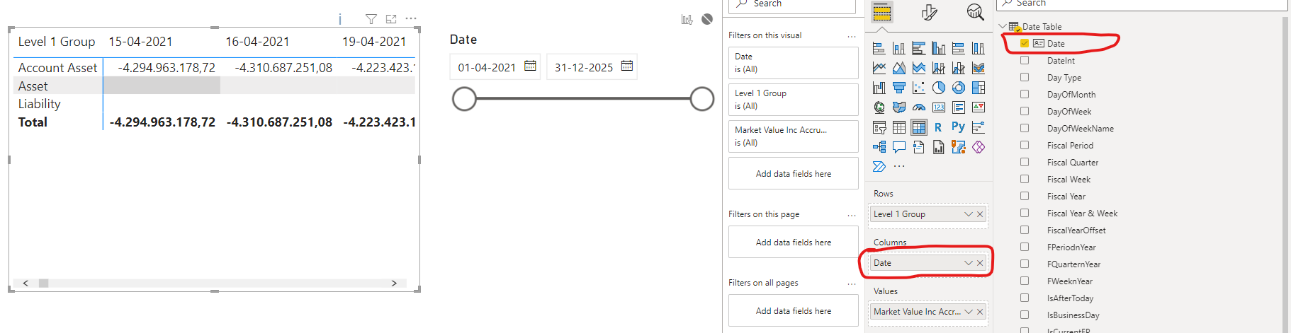 Solved: Date table slicer not working - Microsoft Fabric Community