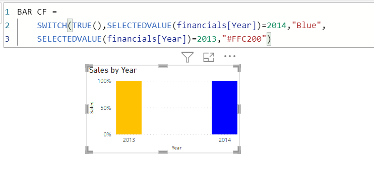 Conditional Formatting Stacked Column - Microsoft Fabric Community
