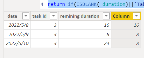 Previous Task ID Value IF Less Than - Microsoft Fabric Community