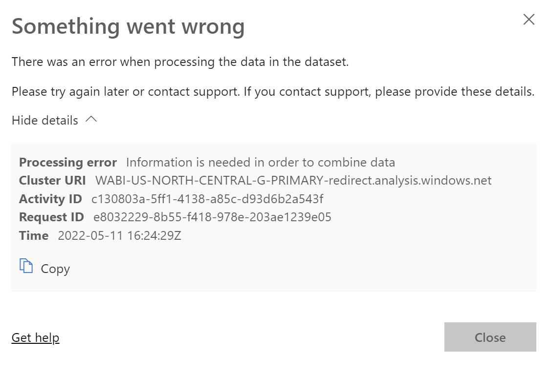 Solved: Issue scheduling refresh with blend data source. - Microsoft ...