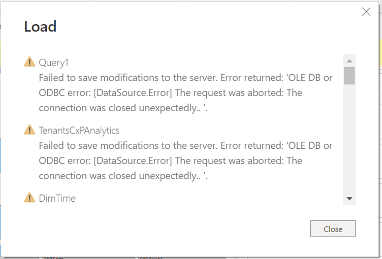 Errors from loading a new query.PNG
