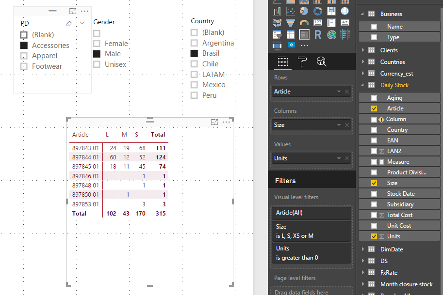 Count blank in matrix - Microsoft Fabric Community