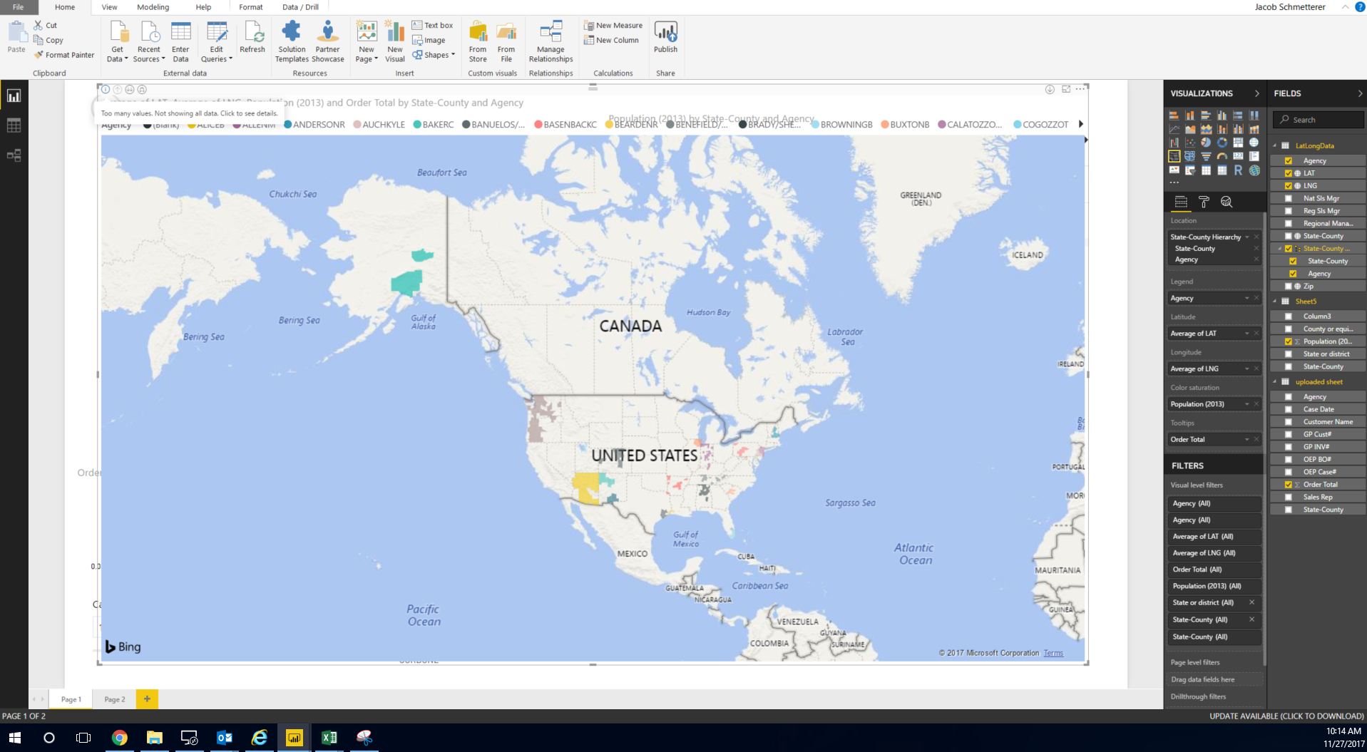 Can't get entire map to load - Microsoft Fabric Community