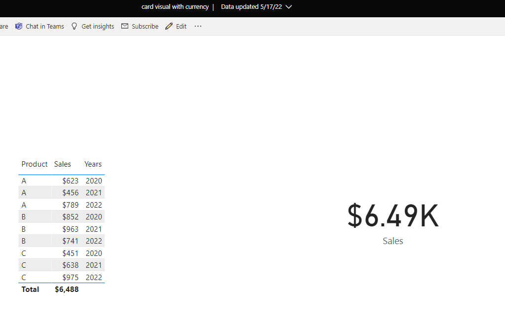 Card Browser Visual does not respect formatting of... - Microsoft ...