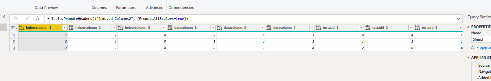 Solved: How to make column numbering not consecutive over ...
