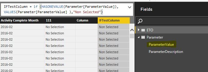 Calc Column on Slicer Value